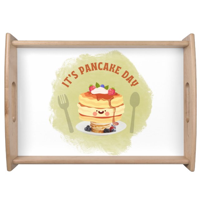 National Pancake Day Serving Tray (Front)