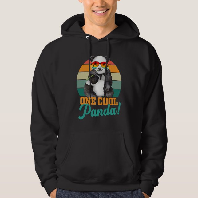 National Panda Day  for women kids boys girls men  Hoodie (Front)