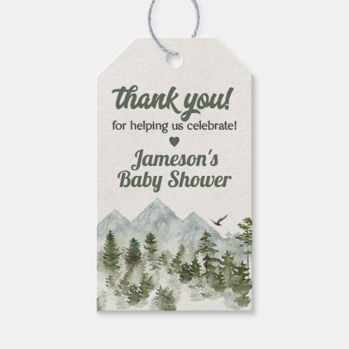 National Park Adventure Awaits Favor Thank You Gift Tags