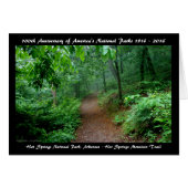 National Park Anniversary Hot Springs Mt Trail (Front Horizontal)