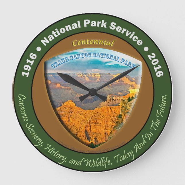 National Park Centennial Clock Grand Canyon (Front)