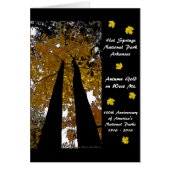 National Park Centennial Hot Springs Autumn Gold (Front)