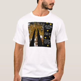 National Park Centennial Hot Springs Autumn Gold T-Shirt