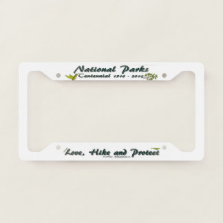 National Park Centennial License Plate Frame
