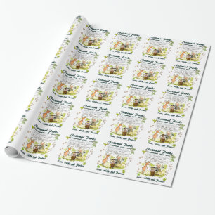 National Park Centennial Photographer Cartoon Wrapping Paper