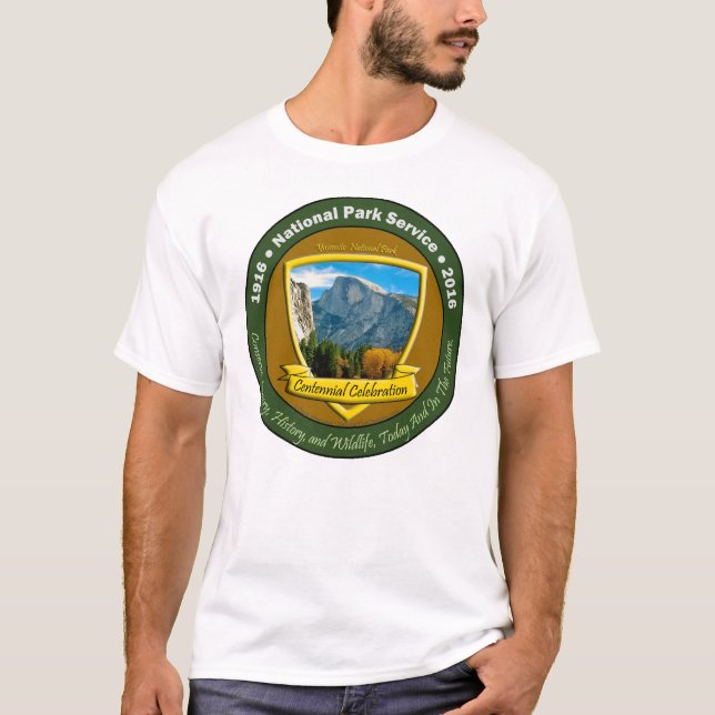 National Park Centennial Shirt Yosemite Half Dome (Front)