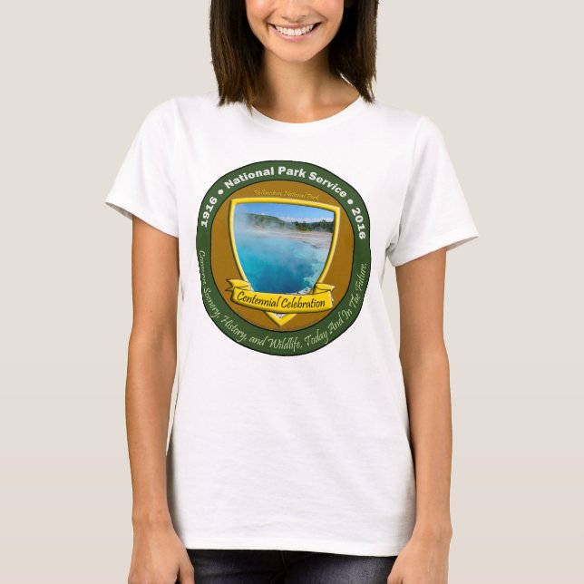 National Park Centennial TShirt Yellowstone (Front)