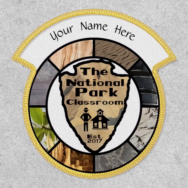 National Park Classroom Adhesive patch (Front)