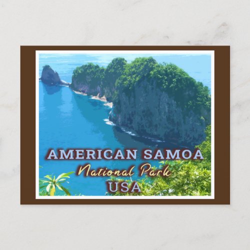 NATIONAL PARK OF AMERICAN SAMOA _ AMERICAN SAMOA POSTCARD