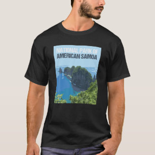 National Park Of American Samoa Poster Design T-Shirt