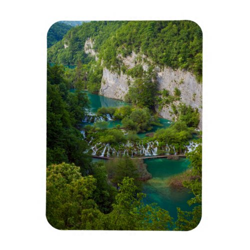 National park Plitvice Lakes in Croatia Magnet