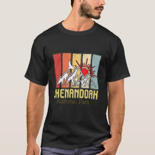 National Park Shenandoah Souvenir Mountains Hike V T-Shirt