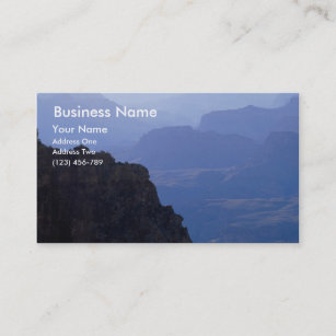 National Park Standard Business Card