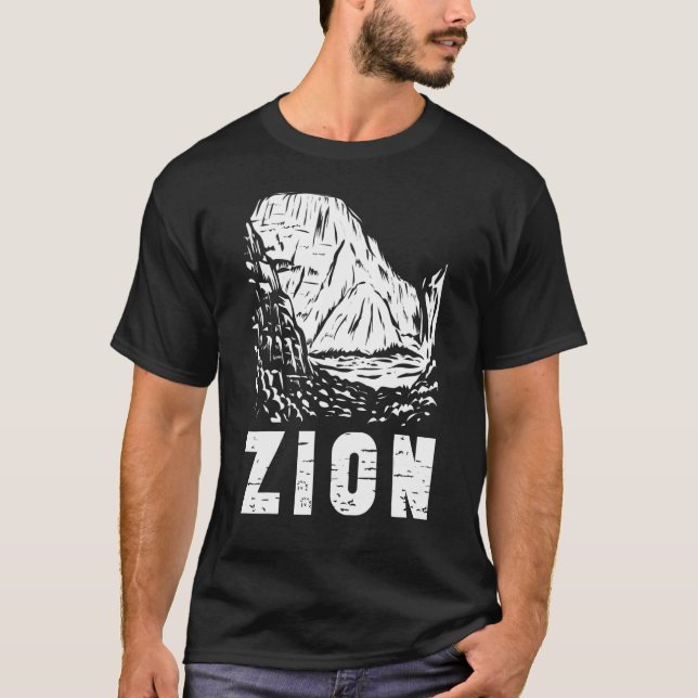 National Park Vacation Zion T-Shirt (Front)