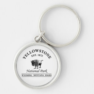 National Park Yellowstone  Keychain