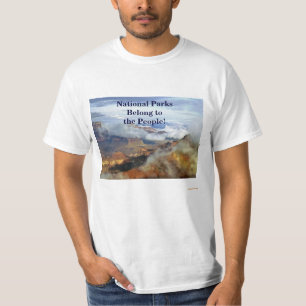 National Parks Belong to the People #DearCongress T-Shirt