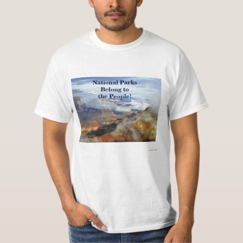 National Parks Belong to the People DearCongress T_Shirt