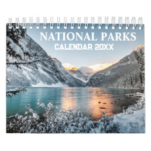 National Parks Calendar 2026 Personalized Calendar