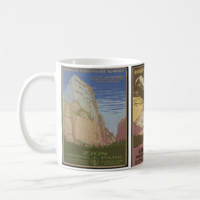 National Parks Coffee Mug (Left)