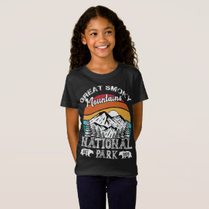 National Parks Great Smoky Mountains Vintage Retro T-Shirt