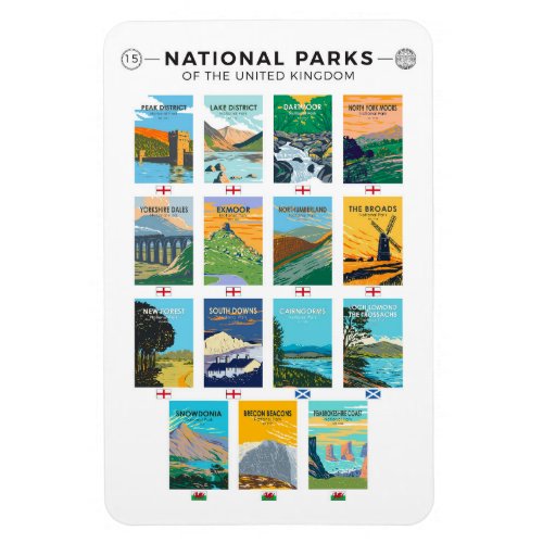 National Parks Of The United Kingdom List  Magnet