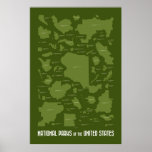 National Parks Of The United States Poster at Zazzle