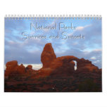 National Parks Sunrises and Sunsets Calendar
