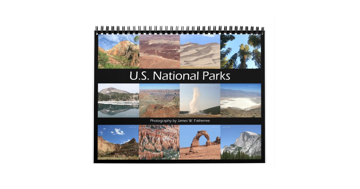 national-parks-wall-calendar-by-j-w-fatherree-zazzle
