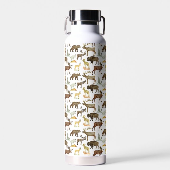 National Parks Wildlife Water Bottle (Front)