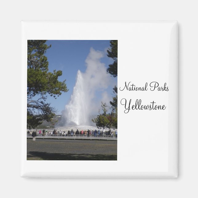 National Parks - Yellowstone Magnet (Front)
