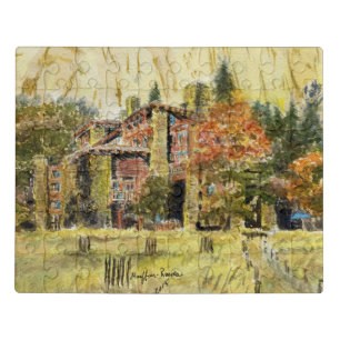 NATIONAL PARKS: YOSEMITE'S HISTORIC AHWAHNEE HOTEL JIGSAW PUZZLE