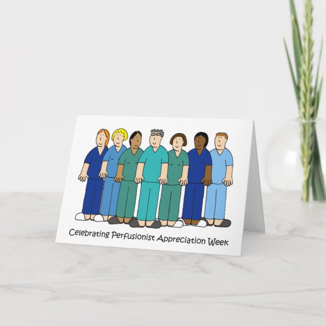 National Perfusionist Appreciation Week Card (Front)