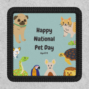 National Pet Day April 11 Patch