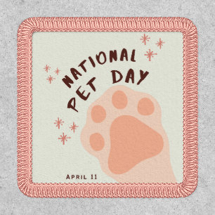 National Pet Day April 11 Patch