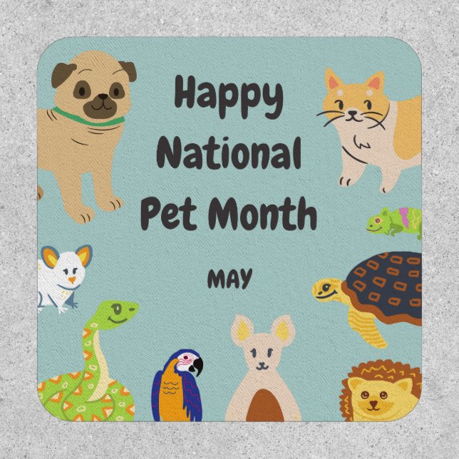 National Pet Month Patch (Front)