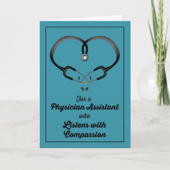 National Physician Assistant Day Week  Thank You Card by GoodThingsByGorge at Zazzle