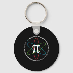 National Pi Day Shirt Math Teacher T Shirt Pi Atom Keychain