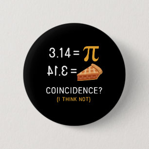 National Pi Day Shirt Math Teacher T Shirt Pie Equ Button