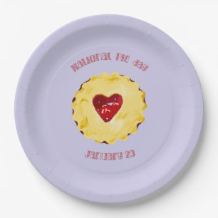 National Pie Day Paper Plates