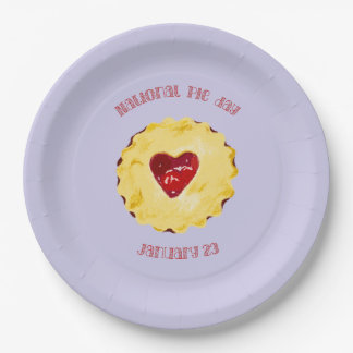National Pie Day Paper Plates