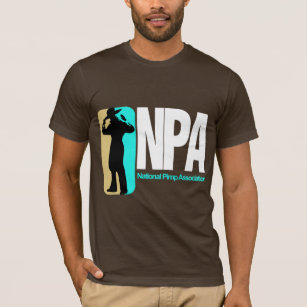 national pimp association t shirt