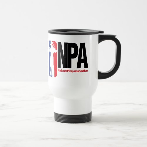 National Pimp Association Travel Mug