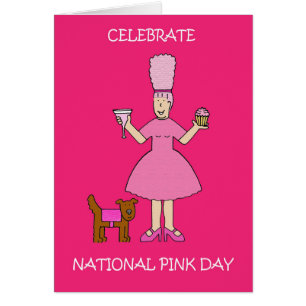 National Pink Day June 23rd Cards