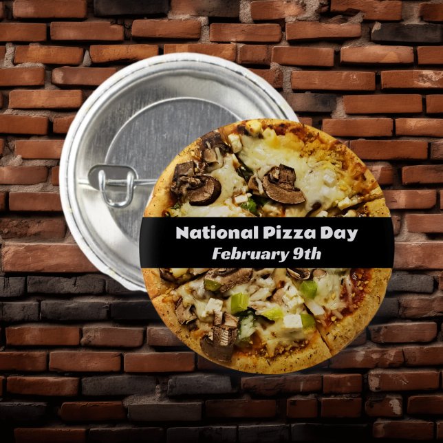 National Pizza Day February 9th Button (Creator Uploaded)