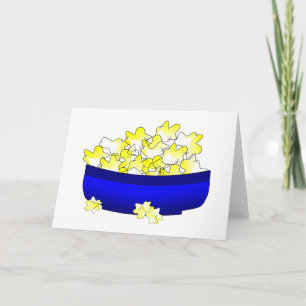 National Popcorn Popping Month Card