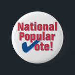 National Popular Vote Classic Logo Button<br><div class="desc">Show your support of National Popular Vote wherever you go!</div>