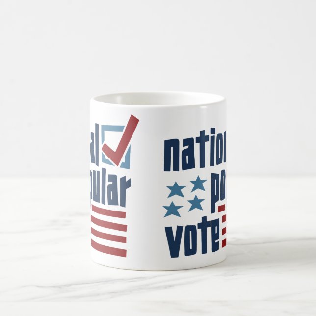 National Popular Vote Flag Mug (Center)