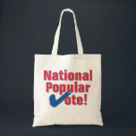 National Popular Vote Tote Bag<br><div class="desc">Show your support for National Popular Vote wherever you go!</div>