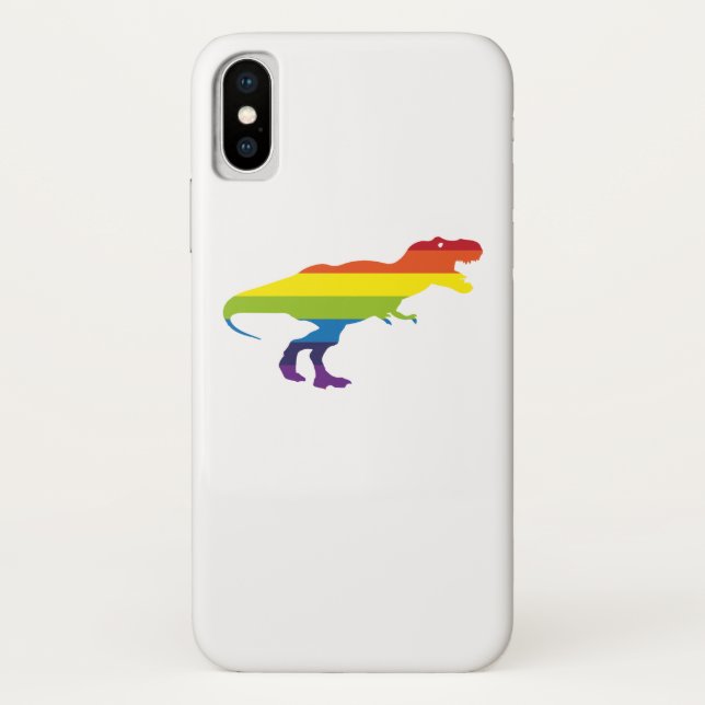 National Pride March  Rainbow LGBT Gay Lesbian Case-Mate iPhone Case (Back)