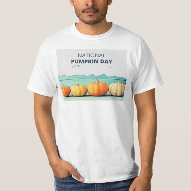 National Pumpkin day  T-Shirt (Front)